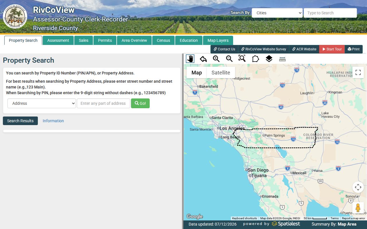Murrieta people search through RivCoView property records